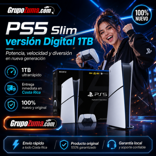 A1 PS5 SLIM EDICIÓN DIGITAL DE 1TB