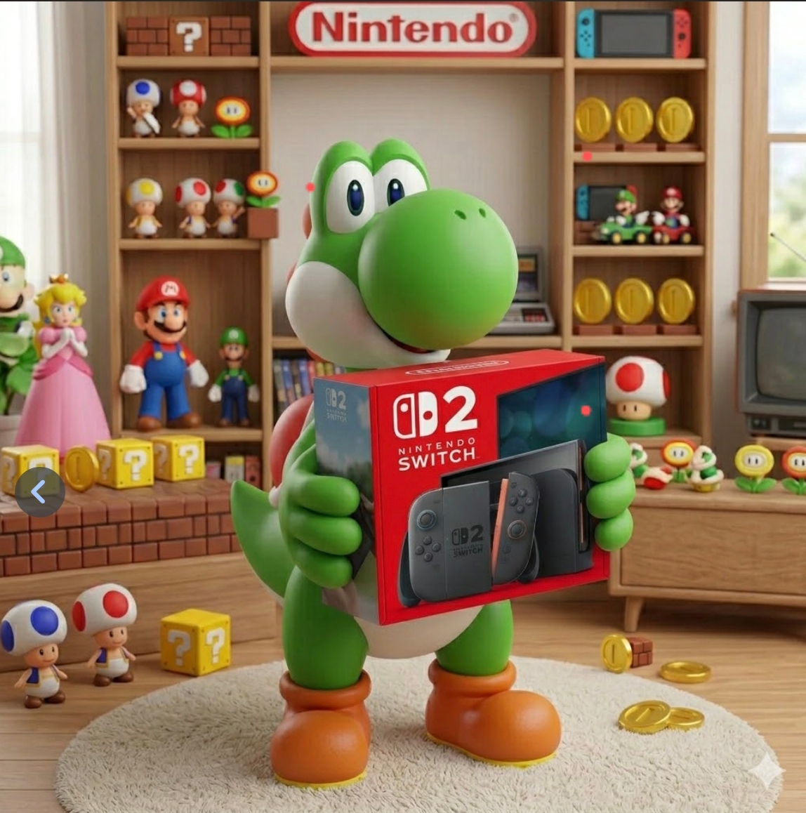 A5 NINTENDO SWITCH 2 VERSION AMERICANA 🇺🇸