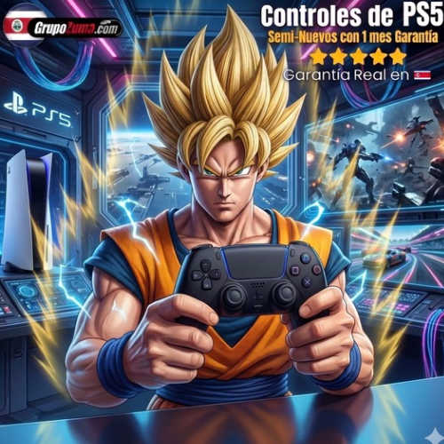 B3 CONTROL DE PS5 SEMINUEVO EN COLOR NEGRO