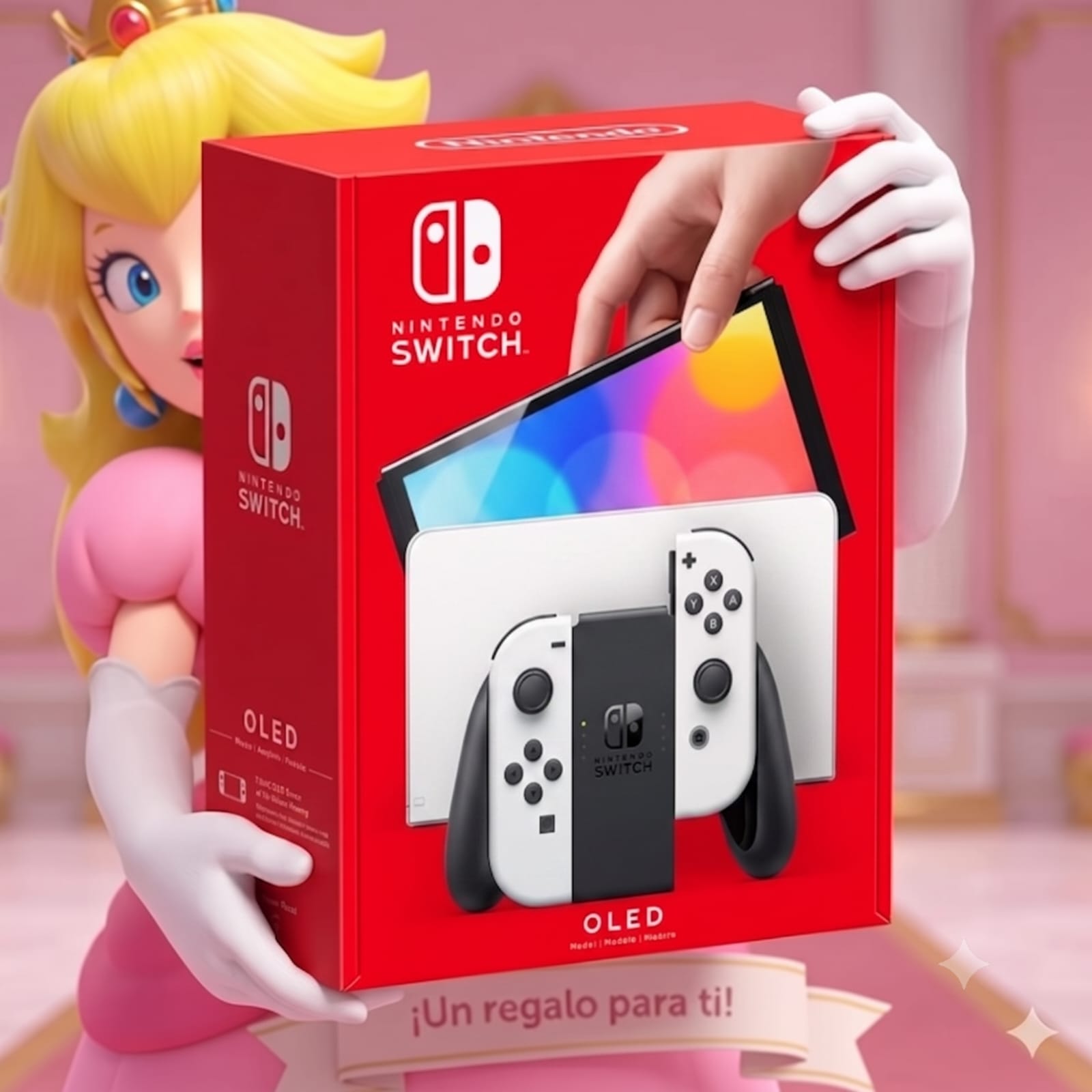 B8 Nintendo Switch Oled Blanca