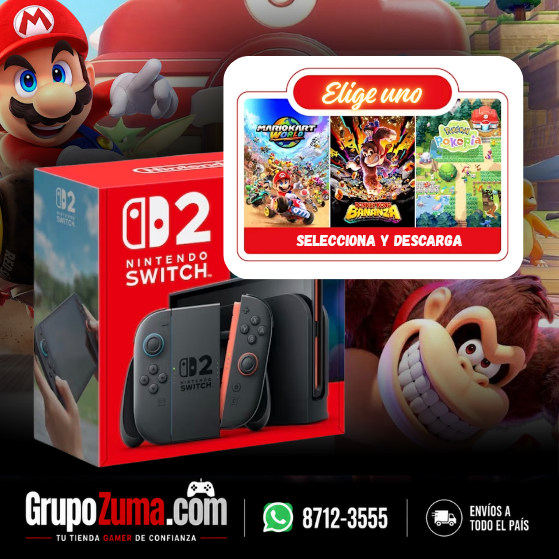 A5 Nintendo Switch 2 Elige tu Bundle