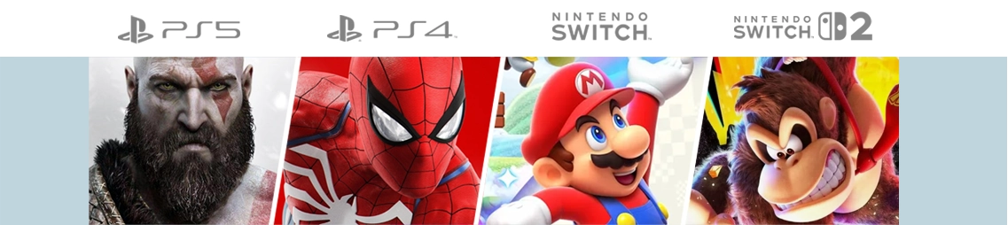 Juegos nuevos para PlayStation 5, PlayStation 4, Nintendo Switch y Nintendo Switch 2