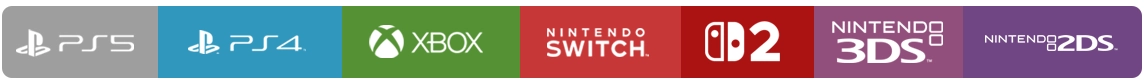 Juegos usados para PS5, PS4, Xbox, Nintendo Switch, Switch 2, Nintendo 3DS y Nintendo 2DS