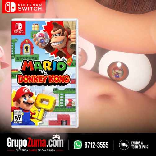 Mario vs. Donkey Kong - Nintendo Switch - Nuevo