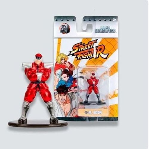 Nano Metalfigs Street Fighter M.Bison