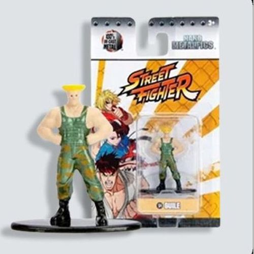 Nano Metalfigs Street Fighter Guile