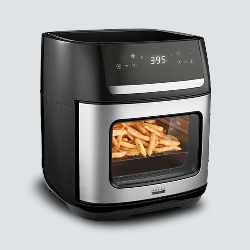 Bella Pro Freidora de aire y horno pizzero 12.6QT