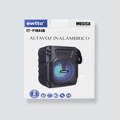 Mini Parlante Altavoz Inalámbrico Bluetooth P1844B