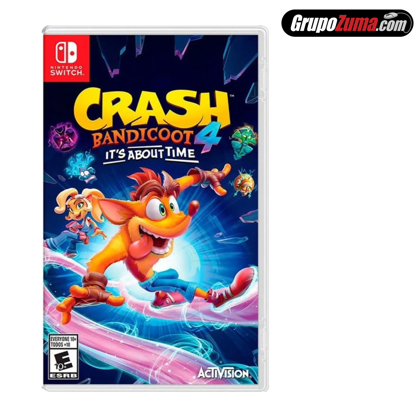 Crash Bandicoot 4 it's about time juego para Nintendo Switch