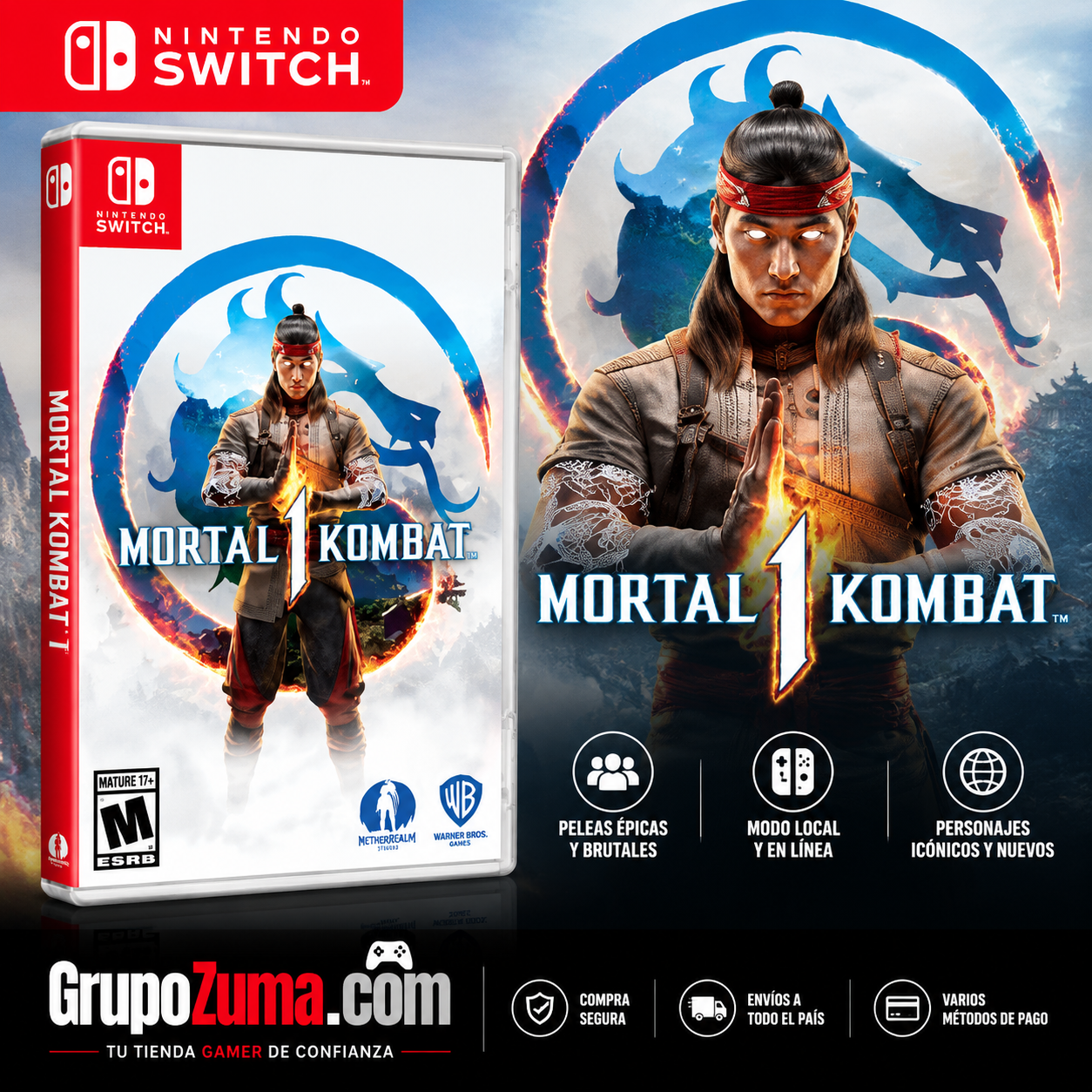 Mortal Kombat 1 - Nintendo Switch - Nuevo