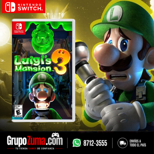 Luigi's Mansion 3 - Nintendo Switch - Nuevo