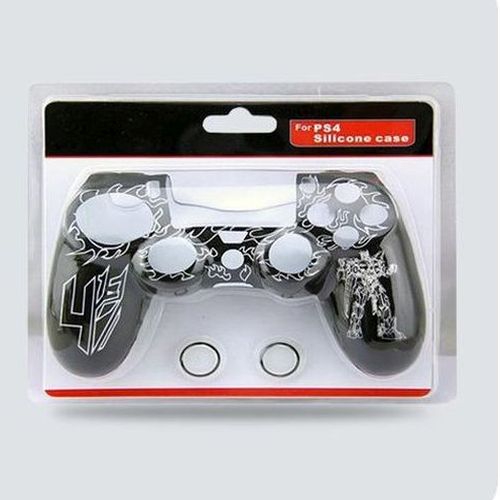 Protector De Silicona Transformers Blanco Para Control De PS4