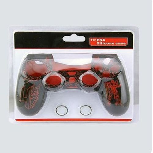 Protector De Silicona Transformers Rojo Para Control De PS4