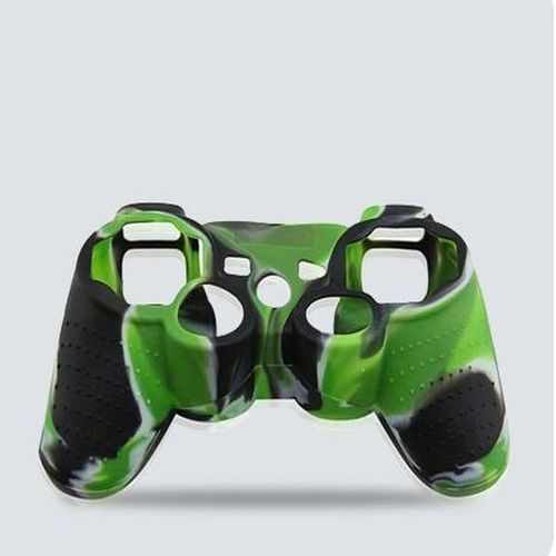 Protector De Silicona Verde Para Controles De PS3