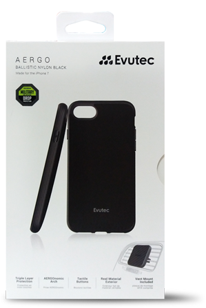 Estuche Evutec Nylon Negro