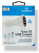 Cargador Triple Naztech