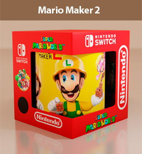 Taza Coleccionable Mario Maker 2