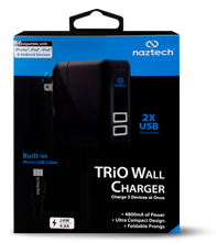 Cargador Naztech de pared